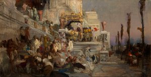Étude pour les torches de Néron - Henryk Siemiradzki